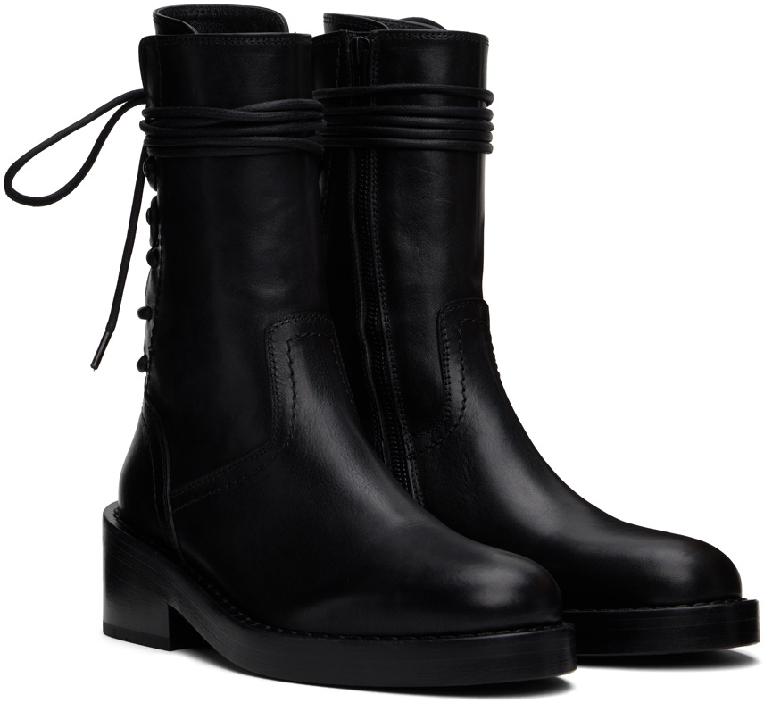 Ann Demeulemeester Black Henrica Boots