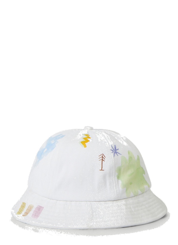 Photo: GR9 Domed Bucket Hat in White