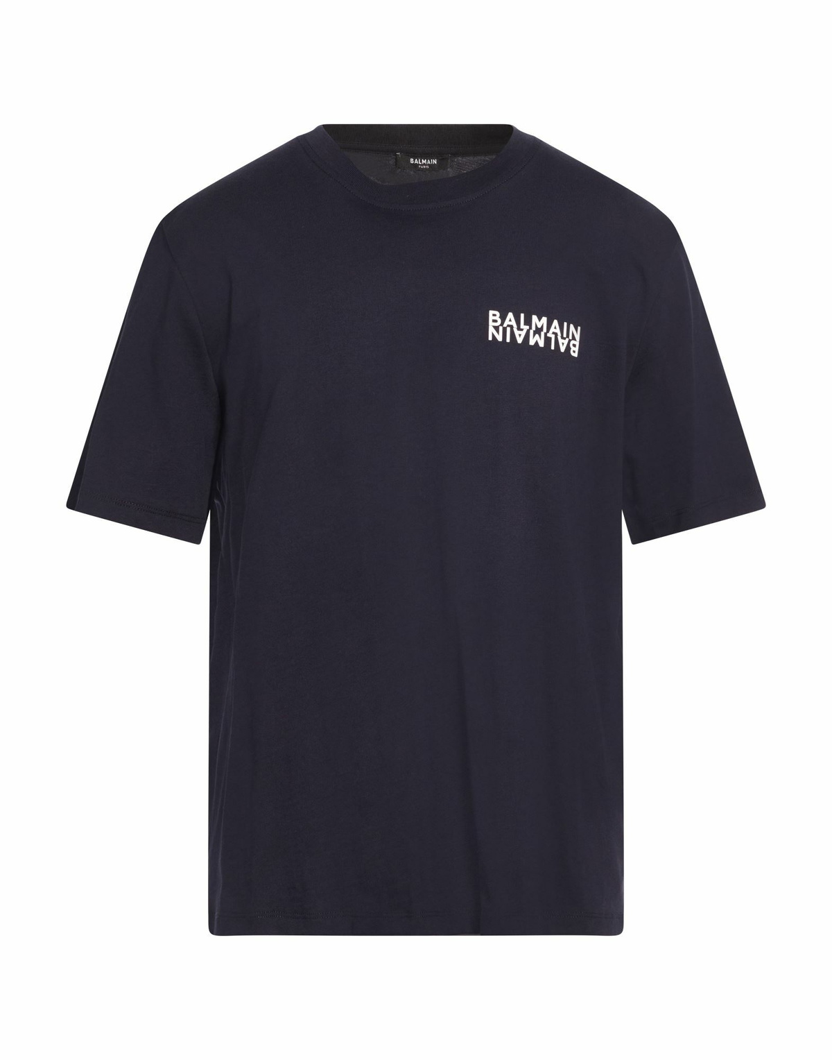 Balmain Mens T-shirt in Navy
