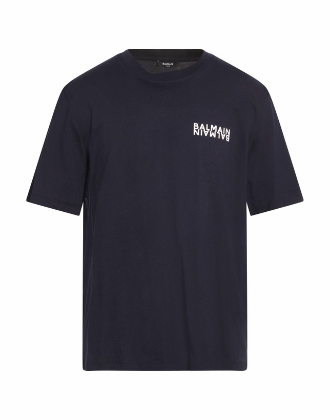 Photo: Balmain Mens T-shirt in Navy