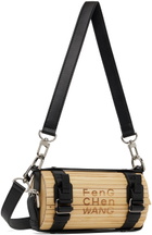 Feng Chen Wang Beige & Black Small Bamboo Bag