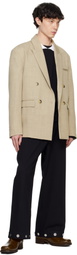 Nanushka Taupe Olivier Blazer