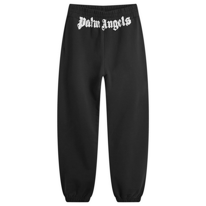 Photo: Palm Angels Men's Classic Logo Sweat Pants in Black