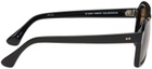 Dries Van Noten Black Linda Farrow Edition Angular Sunglasses