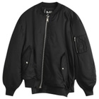 Comme des Garçons Men's Asymetric Bomber Jacket in Black