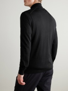 BOGNER - Ouri Virgin Wool Half-Zip Sweater - Black