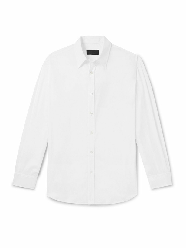 Photo: Nili Lotan - Finn Cotton-Poplin Shirt - White