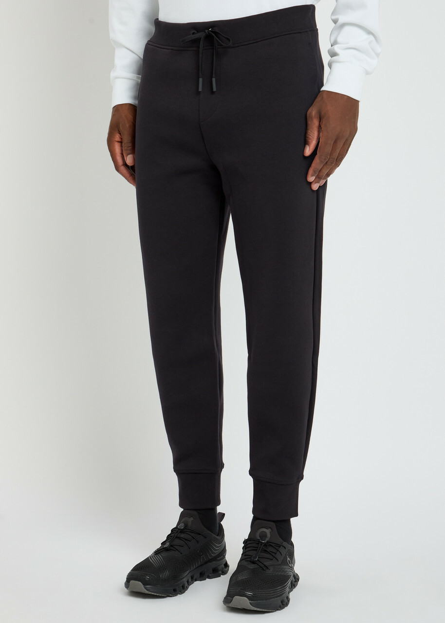 ON Focus Tech Cotton-blend Sweatpants Black