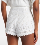 Dôen Arda embroidered cotton shorts