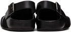 Marni Black Fussbett Sabot Sandals