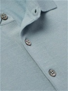 Loro Piana - Wish® Wool Polo Shirt - Blue