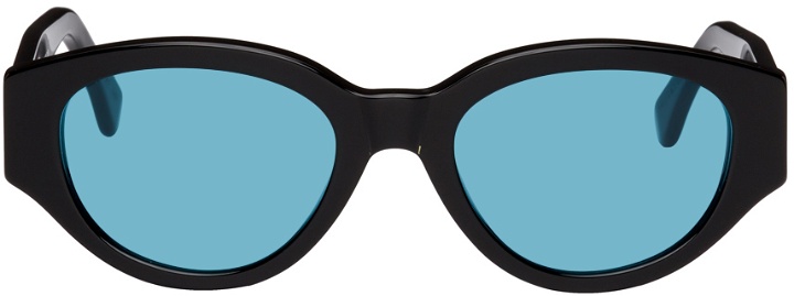 Photo: RETROSUPERFUTURE Black & Blue Drew Mama Sunglasses
