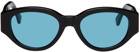 RETROSUPERFUTURE Black & Blue Drew Mama Sunglasses
