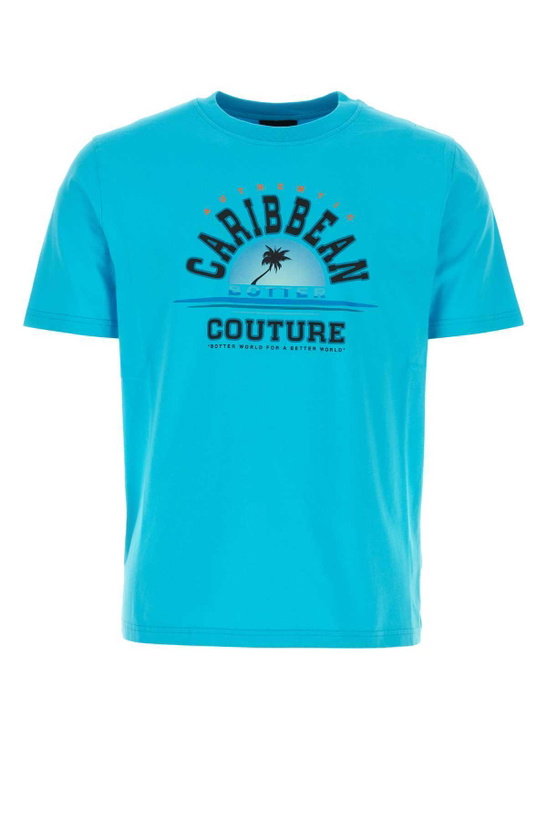 Photo: Botter Turquoise Cotton T-shirt