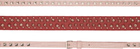ALL-IN Pink & Red Triple Belt