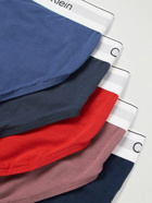 Calvin Klein Underwear - Five-Pack Stretch-Cotton Briefs - Blue
