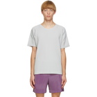 Homme Plisse Issey Miyake Grey Crewneck T-Shirt