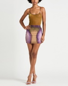 Y/project Womens Mini skirt in Purple