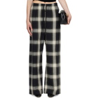 Fear of God ESSENTIALS Black & White Flannel Lounge Pants