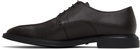 Hugo Brown Grained Leather Derbys