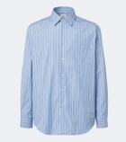 Saint Laurent Striped cotton poplin shirt