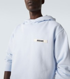 Jacquemus Gros Grain logo cotton hoodie