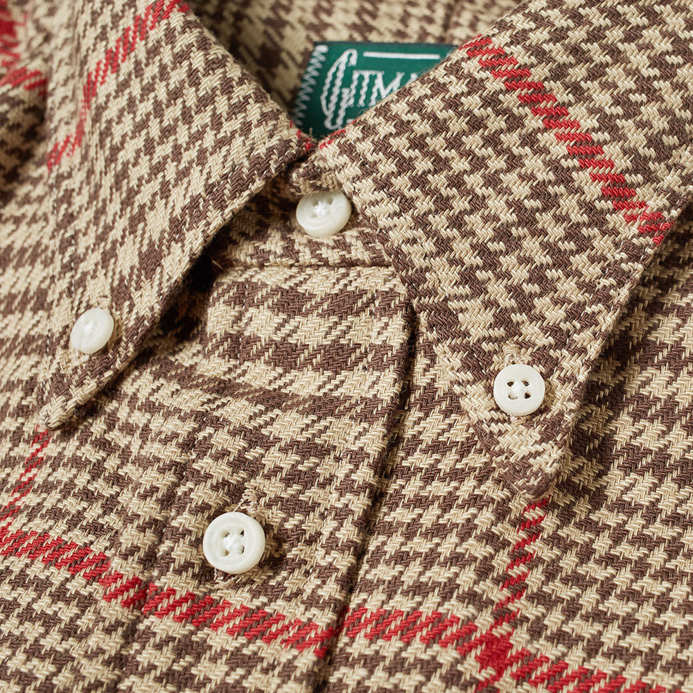 Gitman Vintage Cotton Houndstooth Tweed Shirt