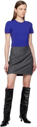 Gauge81 Gray Mani Miniskirt