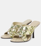 Burberry Cabana 90 Burberry Check mules