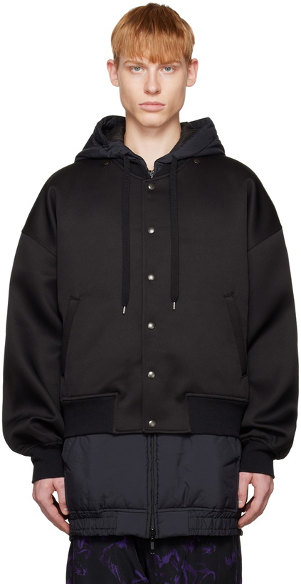 Photo: Y's Black Back Pocket Coat