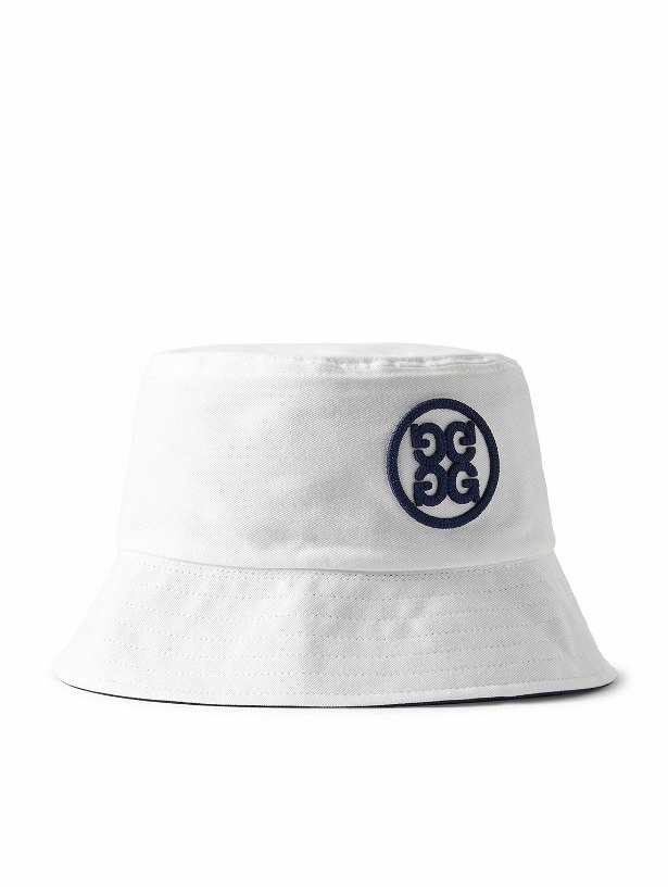 Photo: G/FORE - Reversible Logo-Embroidered Cotton-Twill Golf Bucket Hat