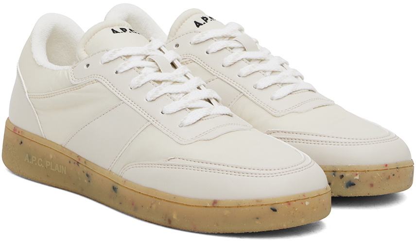A.P.C. Beige Plain Sneakers