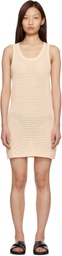 ANINE BING Off-White Arie Minidress