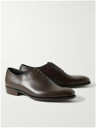 George Cleverley - Merlin Whole-Cut Leather Oxford Shoes - Brown