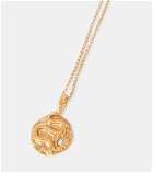 Alighieri - The Medusa Medallion 24kt gold-plated necklace