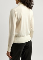 Forte_forte Roll-neck Wool Jumper Cream