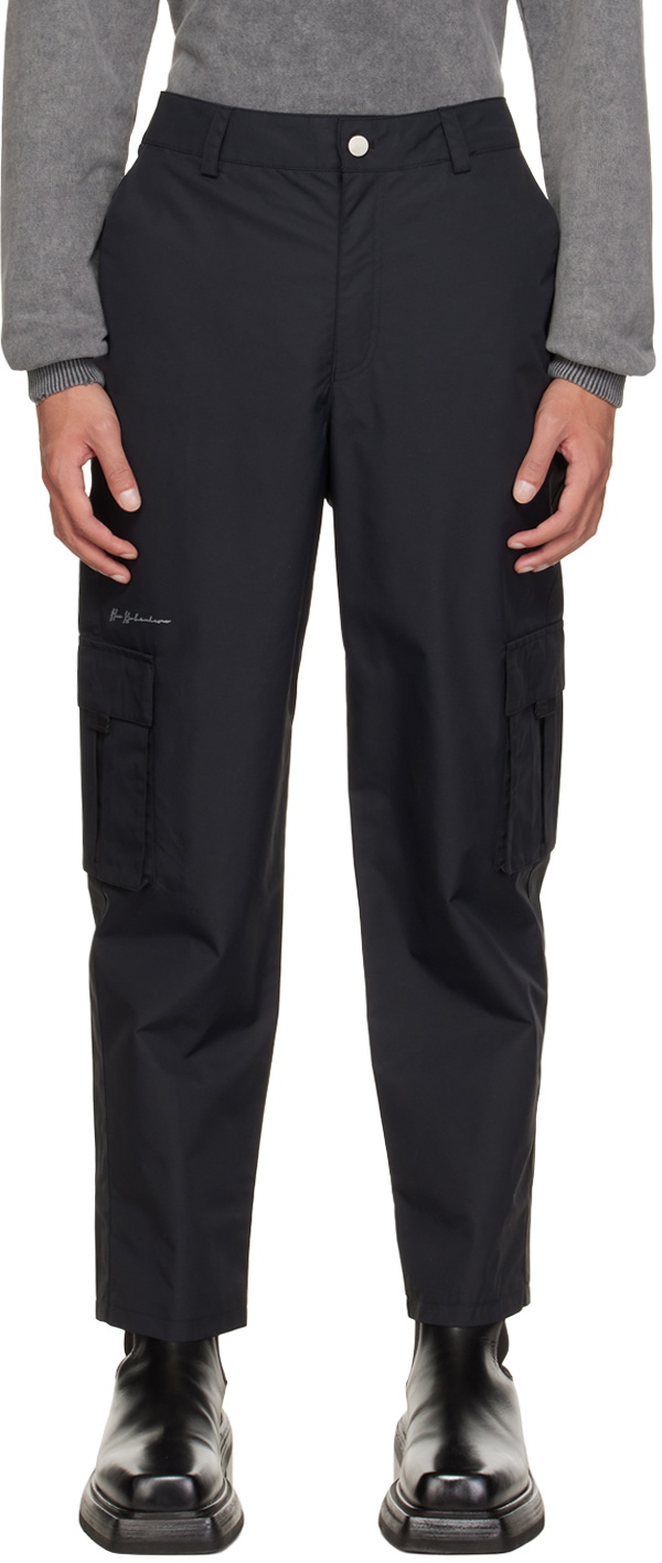 Han Kjobenhavn Black Track Cargo Pants Han Kjobenhavn