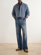 Aimé Leon Dore - Checked Poplin Shirt - Blue