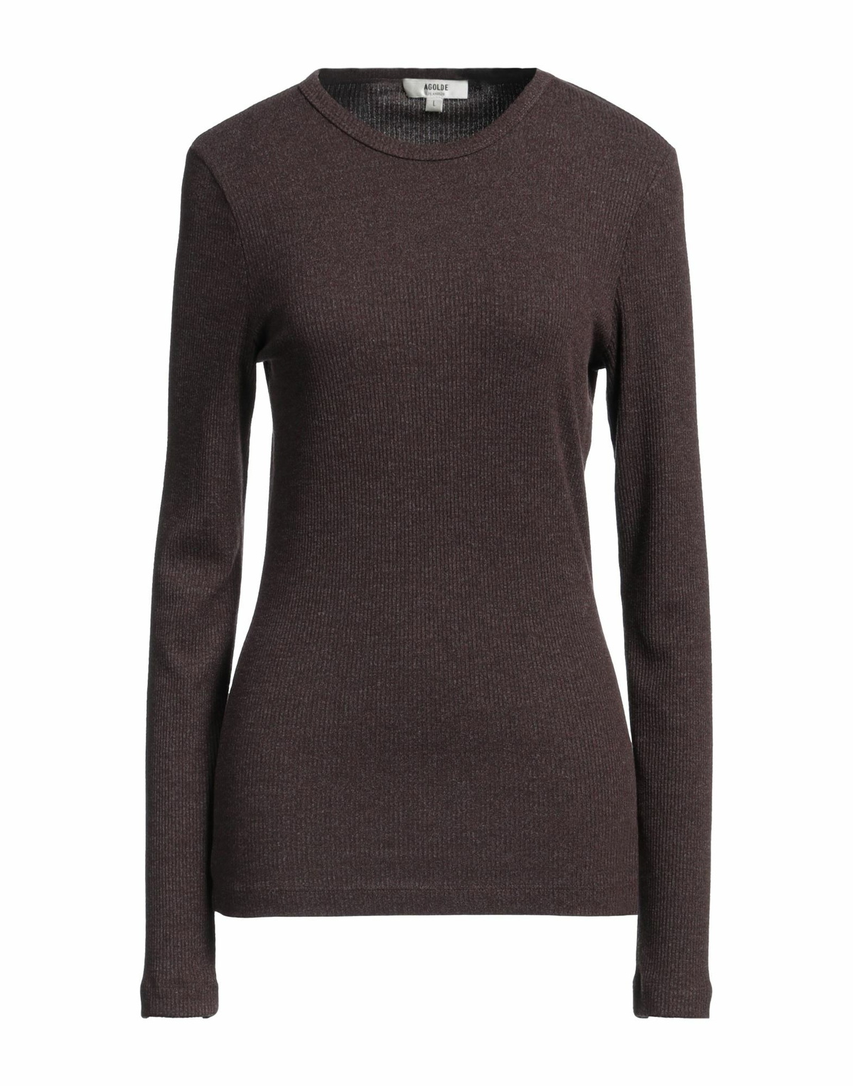Agolde Womens T-shirt in Brown