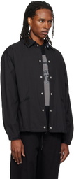 Neighborhood Black Classic Windbreaker Jacket