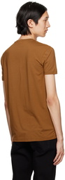 ZEGNA Brown Crewneck T-Shirt