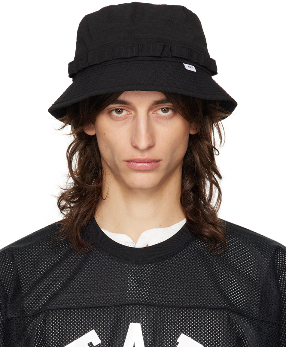 WTAPS Black Jungle 01 Bucket Hat WTAPS