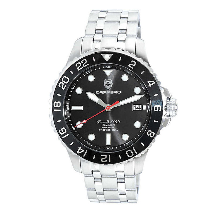 Photo: Torino Carrero Time Bold - X1 Black Dial Mens Watch C1S737BK-BK