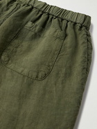 Boglioli - Straight-Leg Linen Trousers - Green