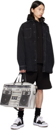 Maison MIHARA YASUHIRO Black Hooded Sweatshirt