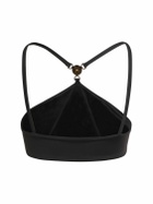 VERSACE Lycra Halter Neck Bikini Top
