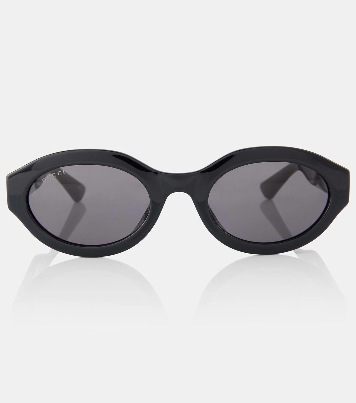 Gucci oval interlocking G sunglasses Gucci Oval Frame Sunglasses - Violet – Kith main image 2
