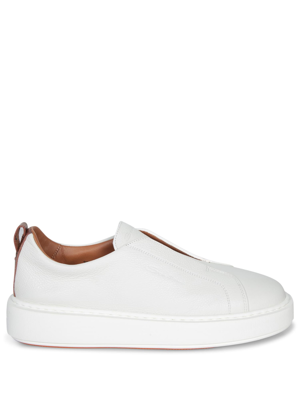 Santoni Victory White Sneakers