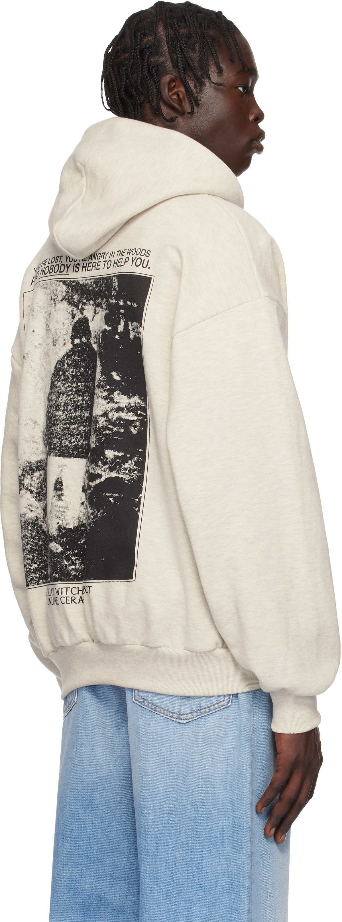 Online Ceramics Off-White The Blair Witch 'Nobody Is Here to Help You' Hoodie