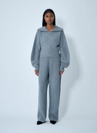 Sportmax Wool-Blend Zip-Up Sweater